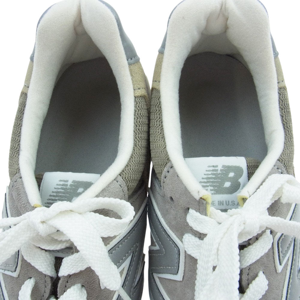 NEW BALANCE ニューバランス M996 Made in USA Dワイズ スニーカー グレー系 26.5cm【新古品】【未使用】【中古】