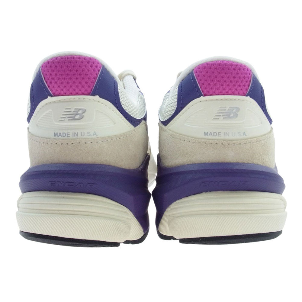 NEW BALANCE ニューバランス U990TD6 Made in USA 990 v6 TD6 Dワイズ スニーカー パープル系 27.0cm【新古品】【未使用】【中古】