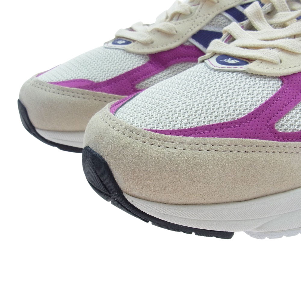 NEW BALANCE ニューバランス U990TD6 Made in USA 990 v6 TD6 Dワイズ スニーカー パープル系 27.0cm【新古品】【未使用】【中古】