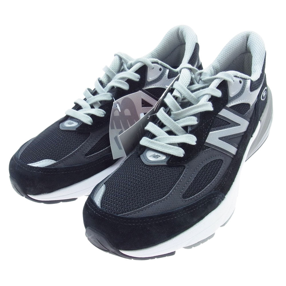 NEW BALANCE ニューバランス M990BK6 Made in USA 990 v6 BK6 Dワイズ スニーカー ブラック系 26.5cm【新古品】【未使用】【中古】