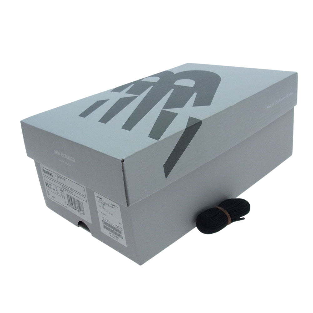 NEW BALANCE ニューバランス M990BK6 Made in USA 990 v6 BK6 Dワイズ スニーカー ブラック系 26.5cm【新古品】【未使用】【中古】