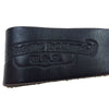 CHROME HEARTS クロムハーツ（原本無） BELT LOOP D RING Dカン クロスボール ボタン レザー ベルトループ ブラック系【中古】