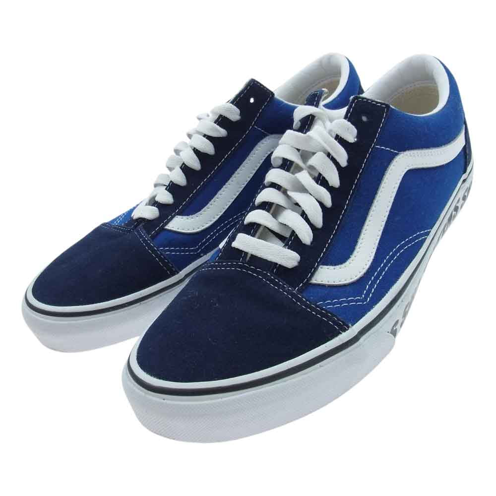 VANS バンズ 721454 OLD SKOOL オールドスクール キャンバス スニーカー ブルー系 ネイビー系 28cm【中古】