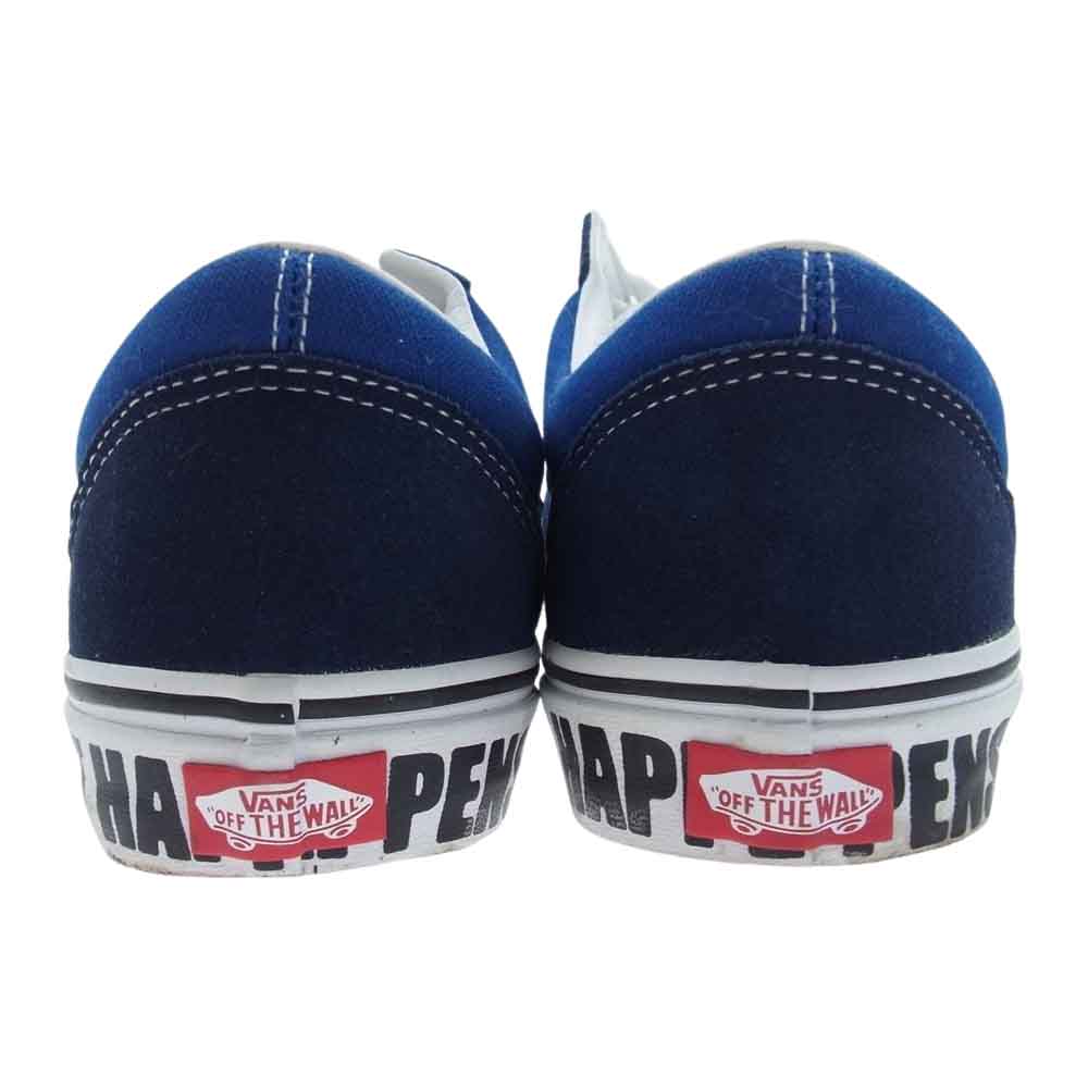 VANS バンズ 721454 OLD SKOOL オールドスクール キャンバス スニーカー ブルー系 ネイビー系 28cm【中古】
