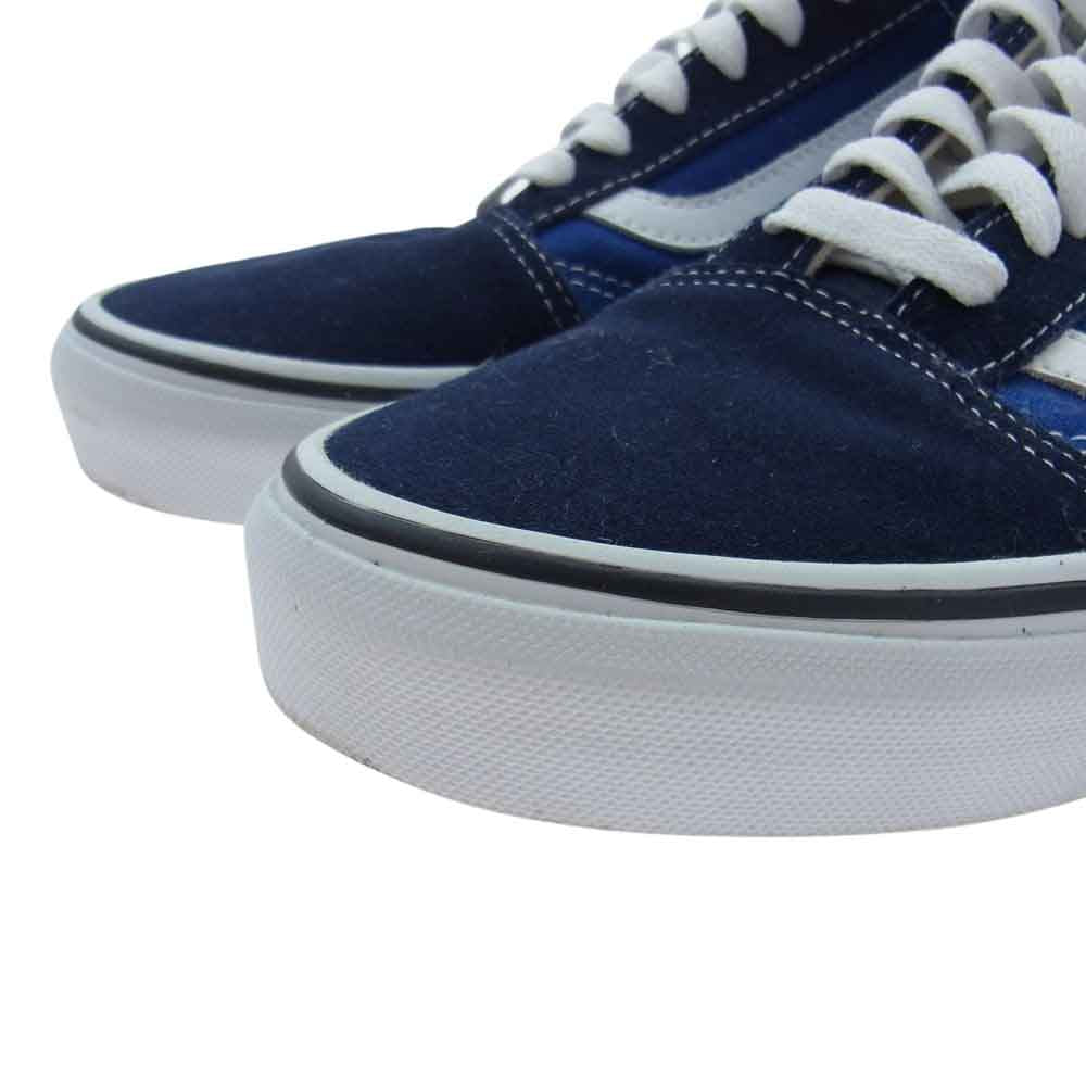 VANS バンズ 721454 OLD SKOOL オールドスクール キャンバス スニーカー ブルー系 ネイビー系 28cm【中古】