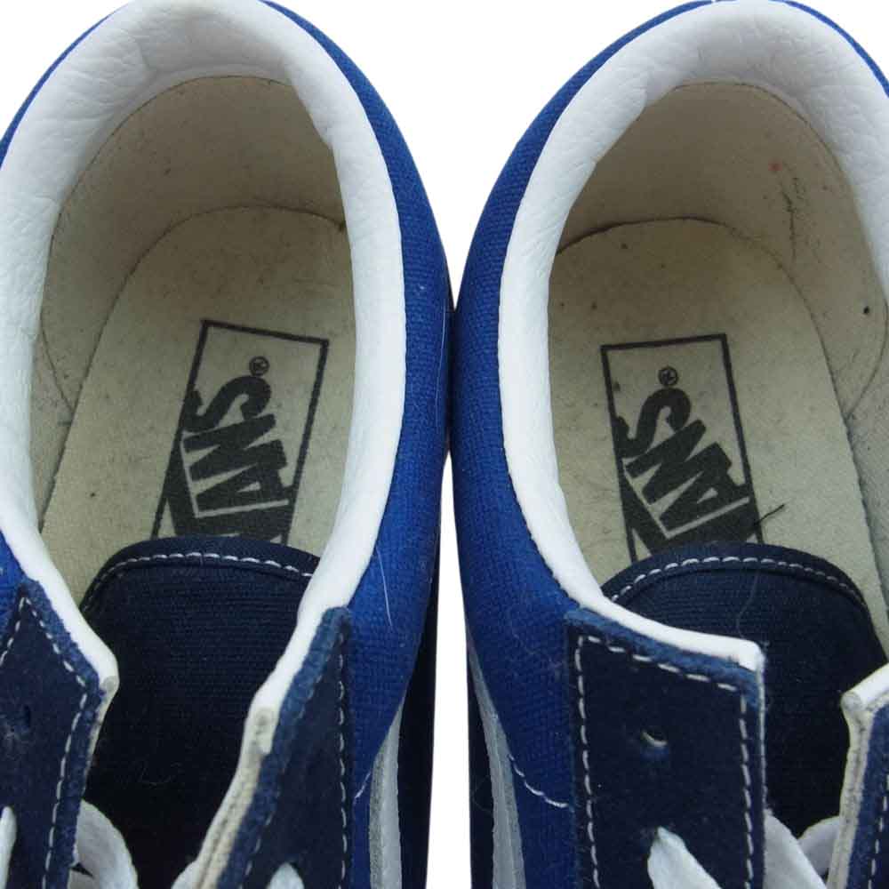 VANS バンズ 721454 OLD SKOOL オールドスクール キャンバス スニーカー ブルー系 ネイビー系 28cm【中古】
