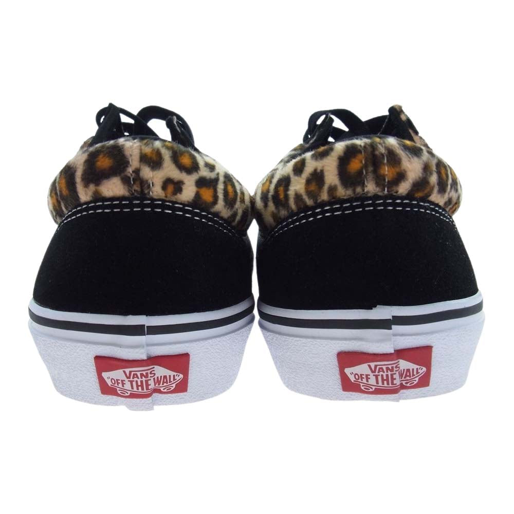 VANS バンズ V36CF LEP OLD SKOOL オールドスクール レオパード スニーカー ブラック系 ライトブラウン系 28cm【新古品】【未使用】【中古】