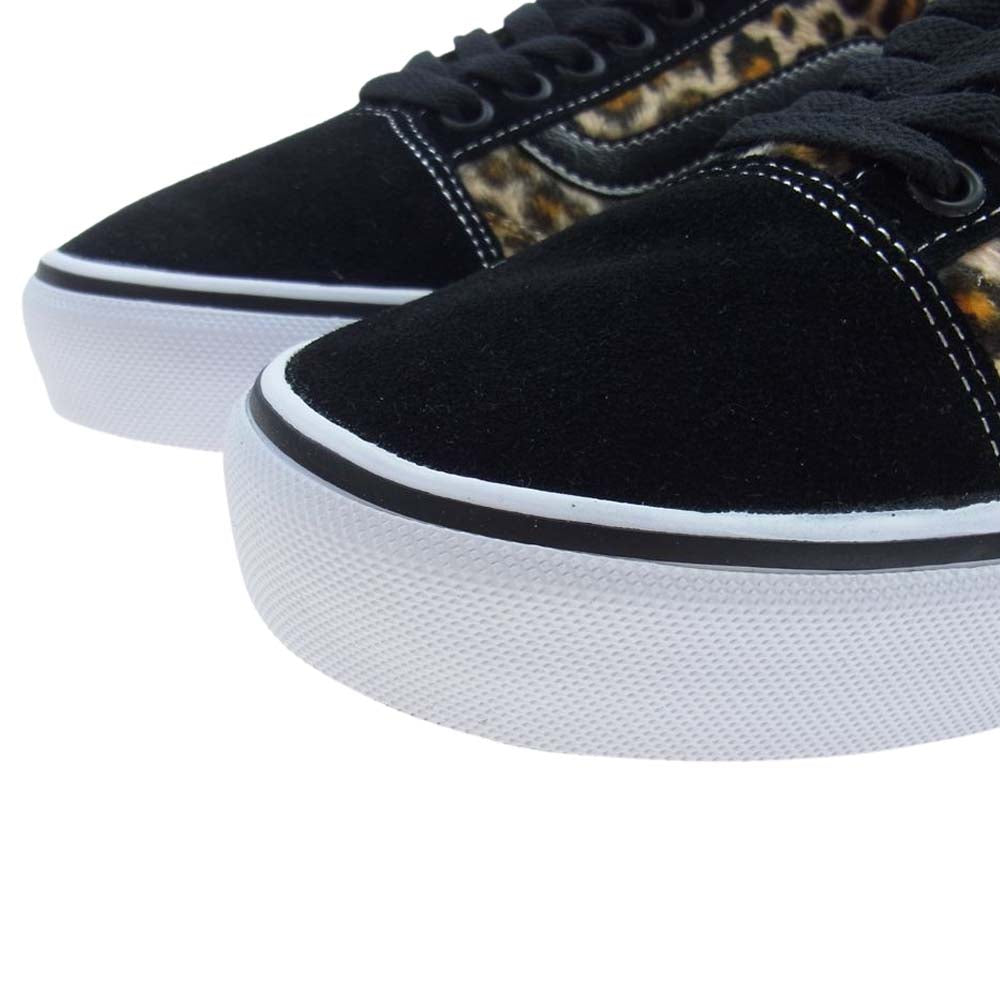 VANS バンズ V36CF LEP OLD SKOOL オールドスクール レオパード スニーカー ブラック系 ライトブラウン系 28cm【新古品】【未使用】【中古】