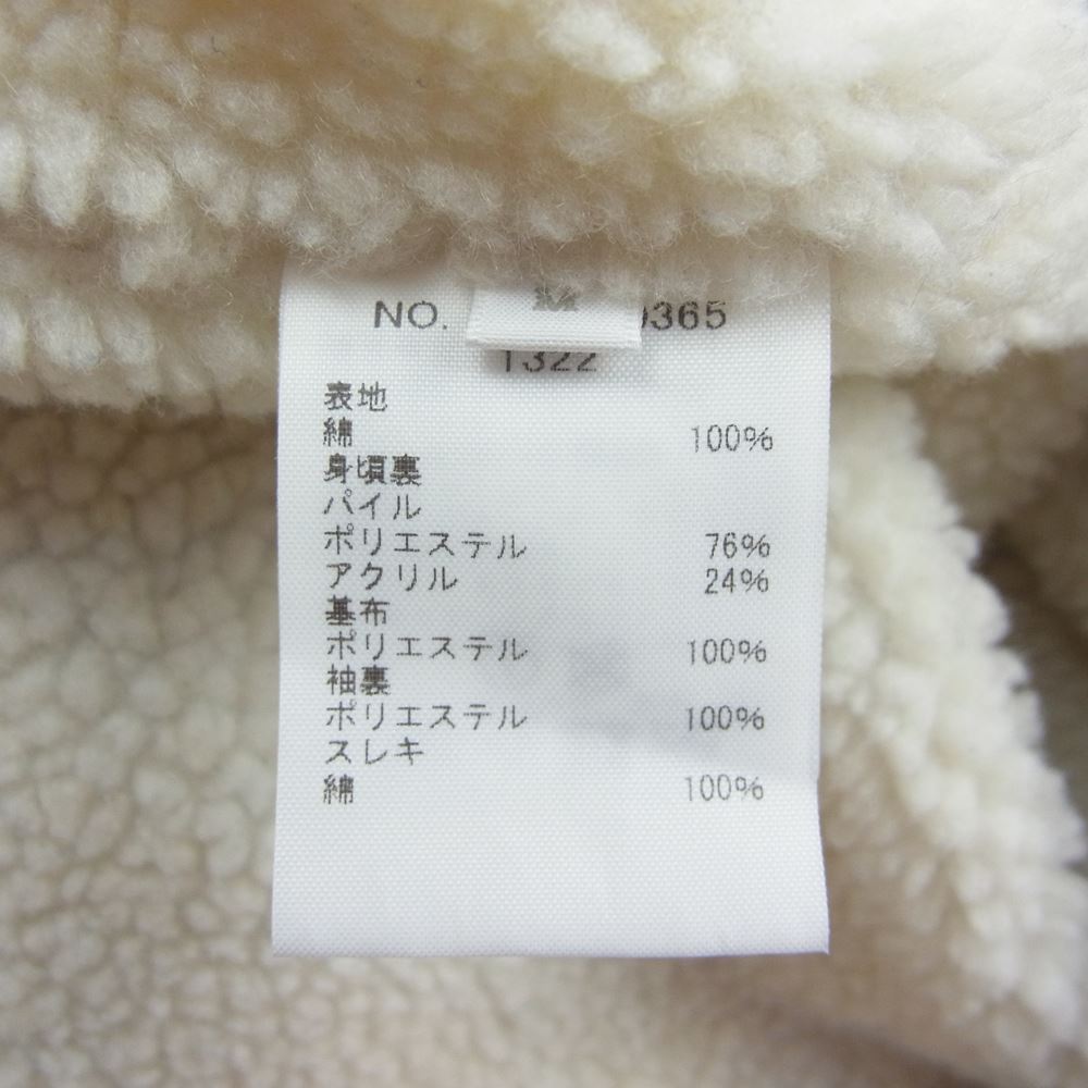 Ron Herman ロンハーマン 3020400365 Boa Buffalo Check Shirt Jacket ボア バッファロー チェック シャツ ジャケット ブラック系 ネイビー系 M【中古】