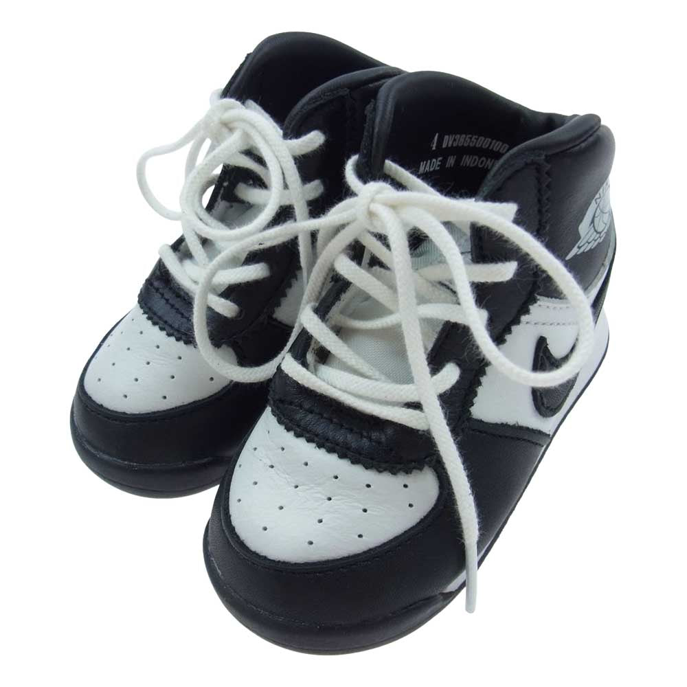 NIKE ナイキ DV3655-001 TD Air Jordan 1 High 85 TD エアジョーダン1 ハイ 85 スニーカー ベビー ブラック系 ホワイト系 10cm【新古品】【未使用】【中古】