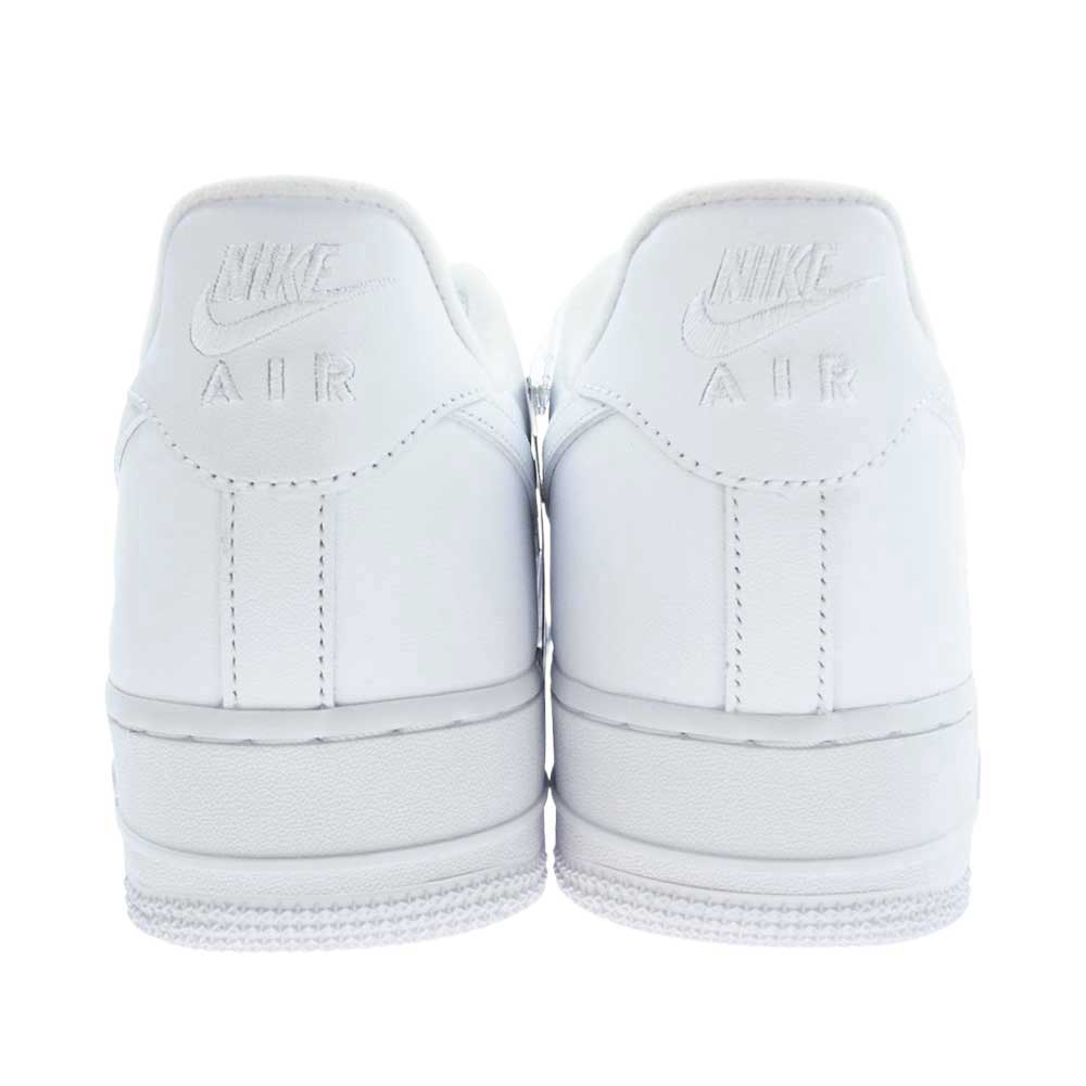 Supreme シュプリーム CU9225-100 × Nike Air Force 1 Low ナイキ エアフォース1 ロー スニーカー ホワイト系 28.5cm【極上美品】【中古】