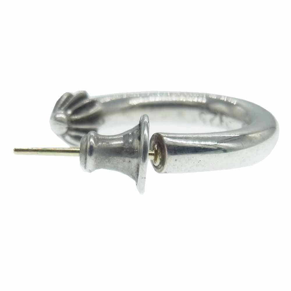 CHROME HEARTS クロムハーツ（原本無） HOOP PLAIN プレーン フープ ピアス シルバー系【中古】