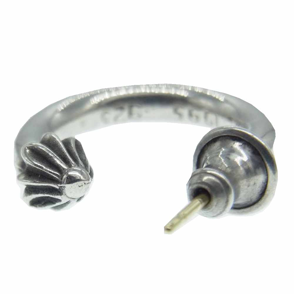 CHROME HEARTS クロムハーツ（原本無） HOOP PLAIN プレーン フープ ピアス シルバー系【中古】