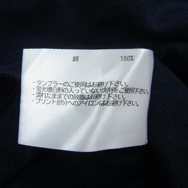 LOOPWHEELER ループウィラー BEAMS ビームス 半袖 ポケット Tシャツ ネイビー系 XL【中古】