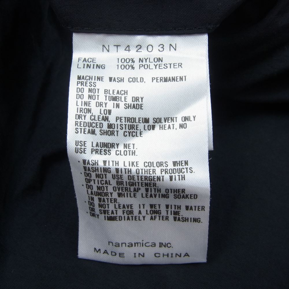 THE NORTH FACE ノースフェイス NT4203N PURPLE LABEL パープルレーベル ナイロン ショーツ ハーフ パンツ ブラック ブラック系 34【中古】