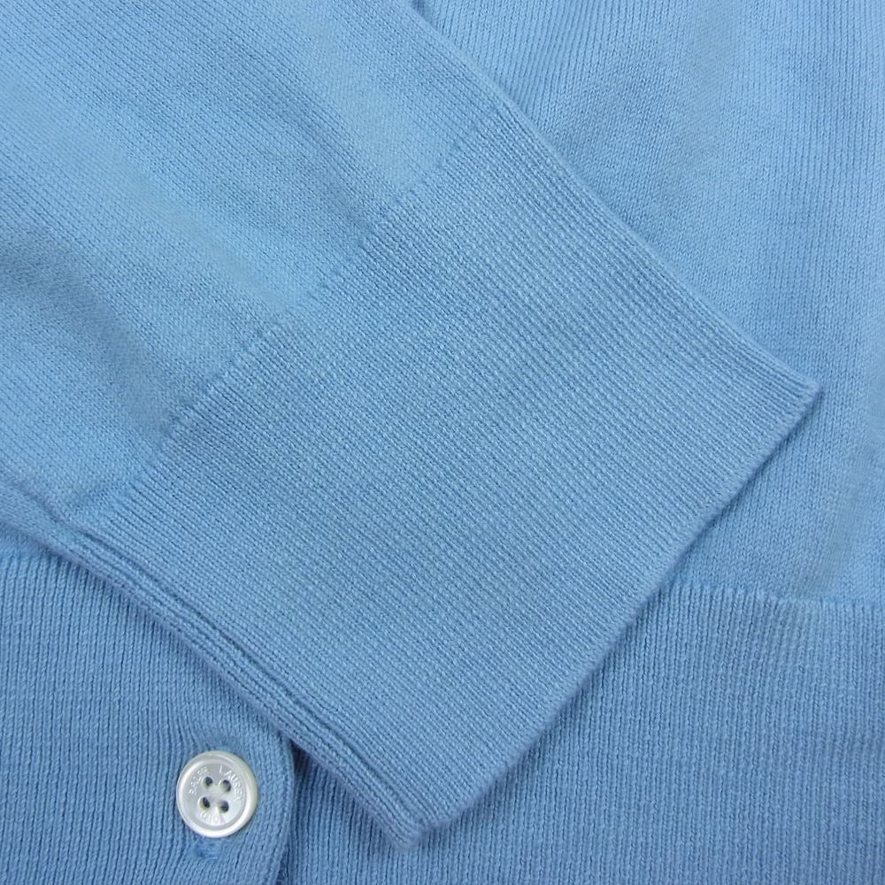 POLO RALPH LAUREN ポロ・ラルフローレン コットン ブレンド カーディガン ブルー系 XL【極上美品】【中古】