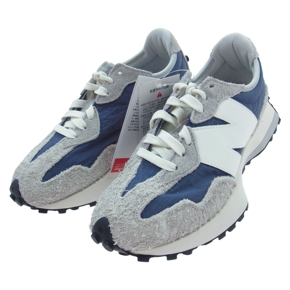 NEW BALANCE ニューバランス MS327CZ ビッグN レーシング シューズ スニーカー  ネイビー系 23.5cm【新古品】【未使用】【中古】