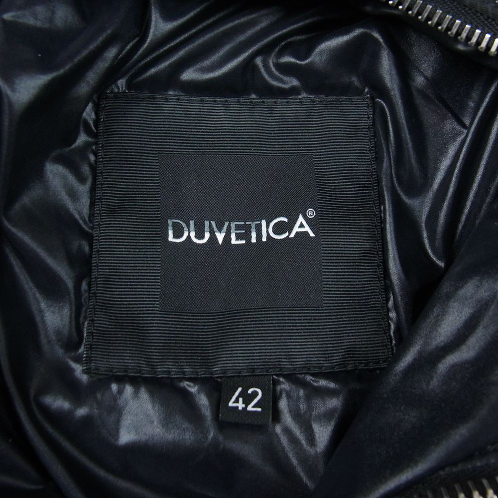 DUVETICA デュベティカ 国内正規品 ACE ダウンコート  ブラック系 42【中古】