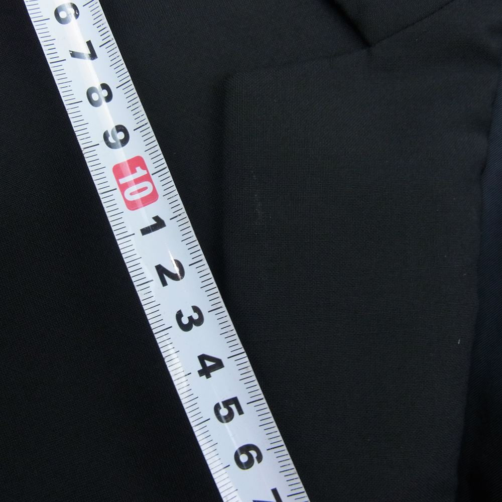 GIVENCHY ジバンシィ 12S1114100 ウール100％ 2B テーラードジャケット ブラック系 52【中古】