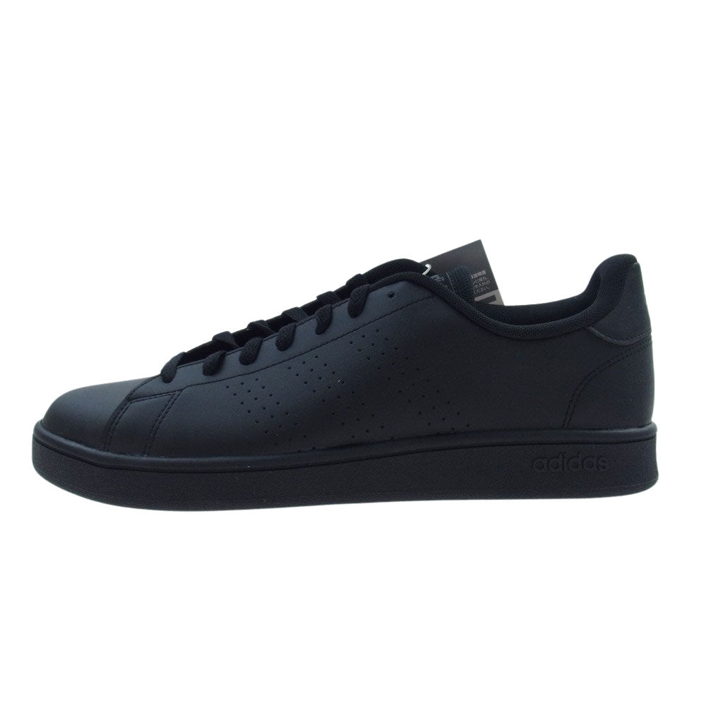 adidas アディダス EE7693 ADVANCOURT BASE SHOES アドバンコート ベース スニーカー ブラック系 28.5cm【新古品】【未使用】【中古】