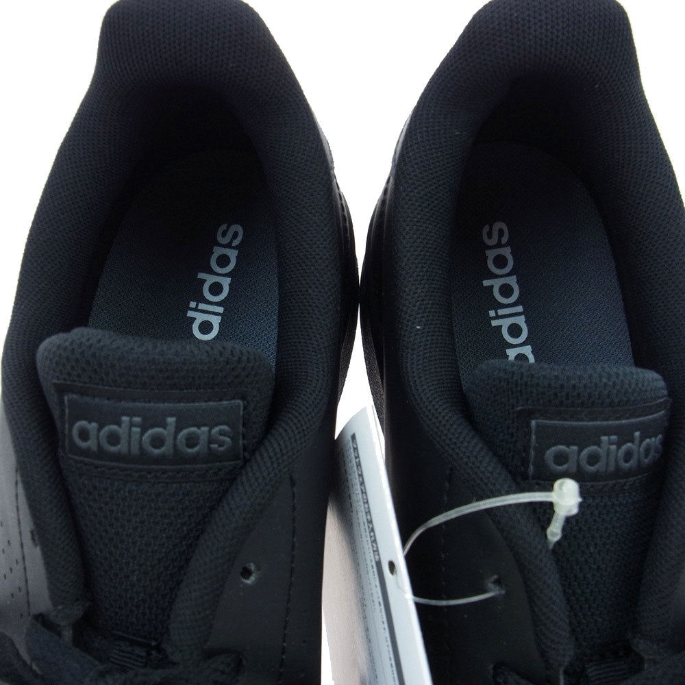 adidas アディダス EE7693 ADVANCOURT BASE SHOES アドバンコート ベース スニーカー ブラック系 28.5cm【新古品】【未使用】【中古】