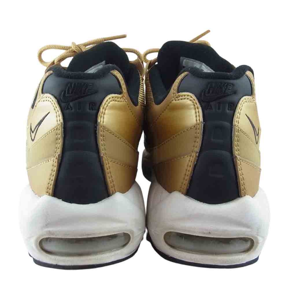 NIKE ナイキ 918359-700 Air Max エアマックス 95 Premium QS Metallic Gold メタリック ゴールド スニーカー ゴールド系 28.0cm【中古】