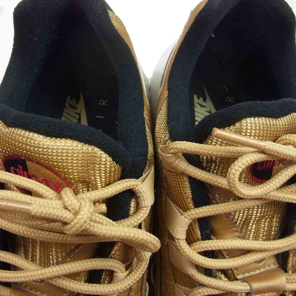 NIKE ナイキ 918359-700 Air Max エアマックス 95 Premium QS Metallic Gold メタリック ゴールド スニーカー ゴールド系 28.0cm【中古】