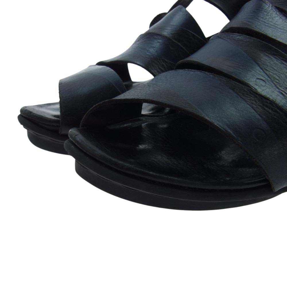 trippen トリッペン レザー ストラップ サンダル ブラック系【中古】
