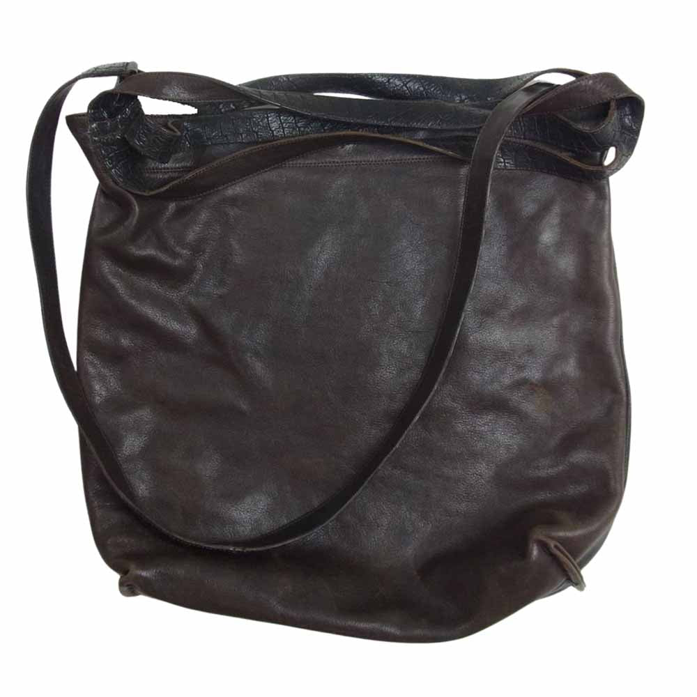 trippen トリッペン 2Way レザー トート ショルダー バッグ ブラウン系【中古】