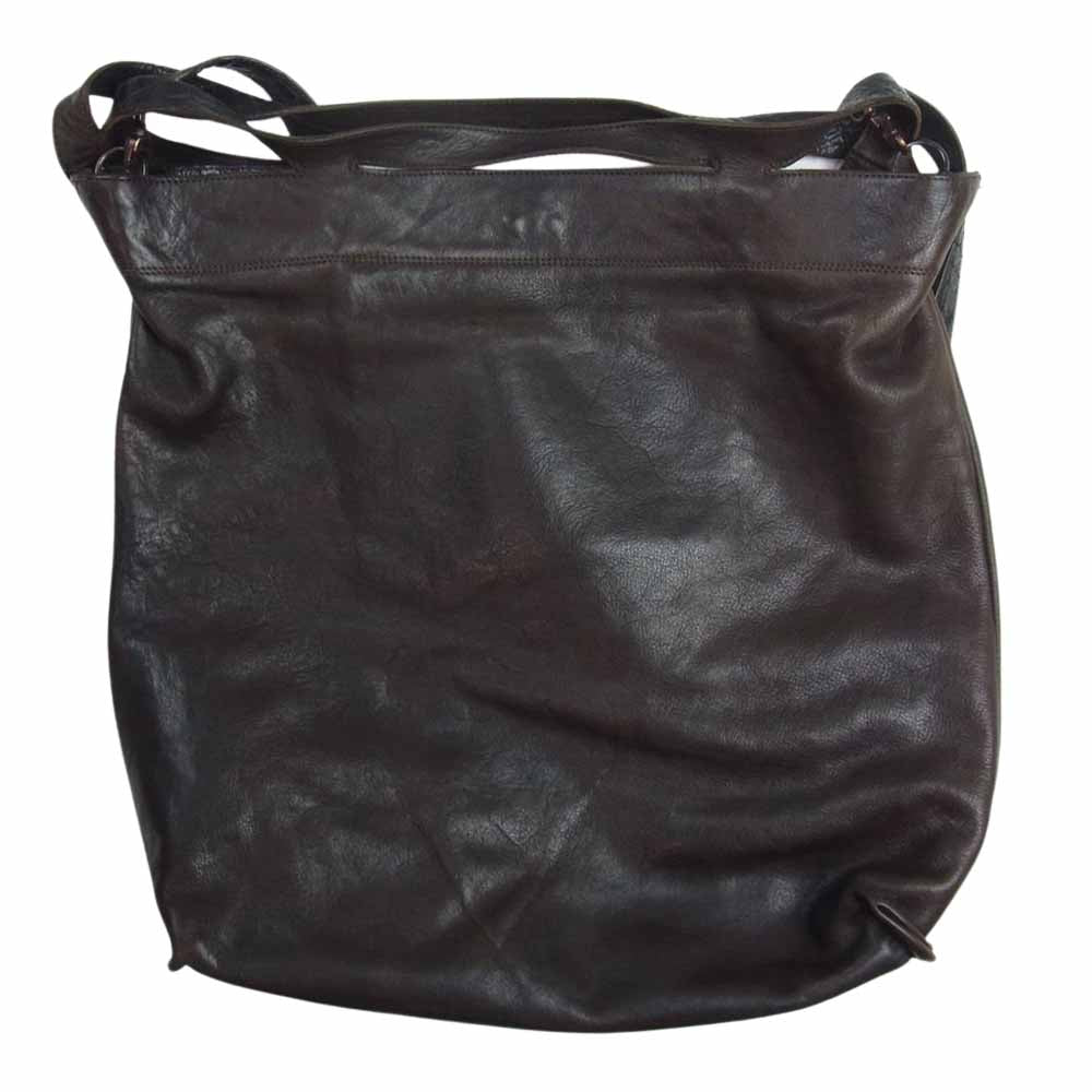 trippen トリッペン 2Way レザー トート ショルダー バッグ ブラウン系【中古】