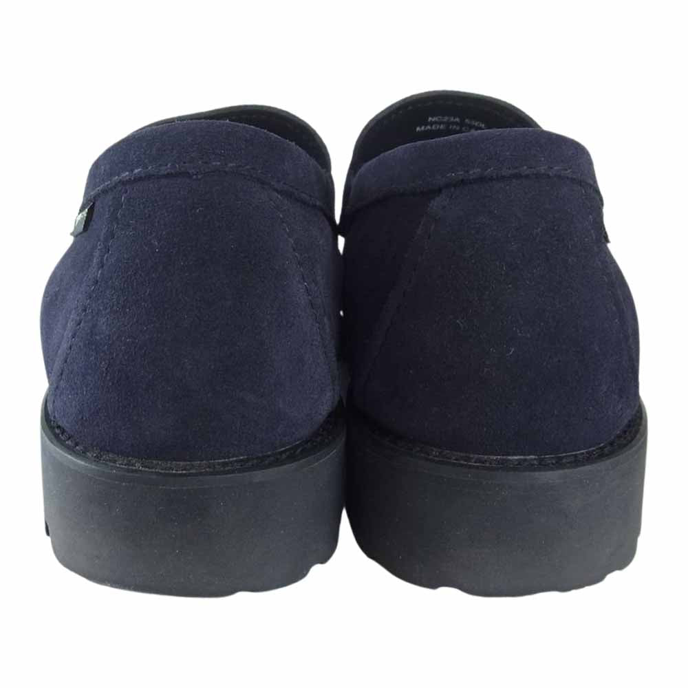 REGAL リーガル MC23A 53DL GORE TEX ゴアテックス スウェード スエード コイン ローファー タンクローファー ネイビー系 24.5cm【極上美品】【中古】
