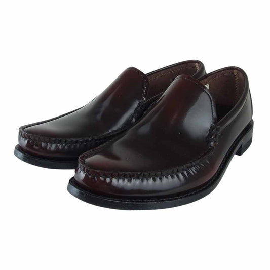 REGAL リーガル コブラヴァンプ レザー ドレスシューズ ローファー ブラウン系 25.5cm【美品】【中古】