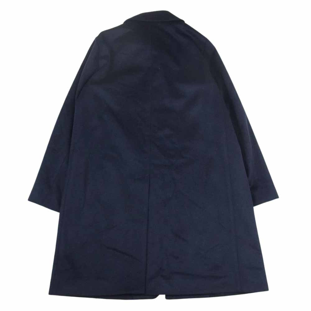 Mackintosh マッキントッシュ LONDON ロンドン 国内正規品 DUNFORD ダンフォード G1B71-855-28 カシミヤ混 メリノウール ビーバー チェスターコート ダークネイビー系 38【新古品】【未使用】【中古】