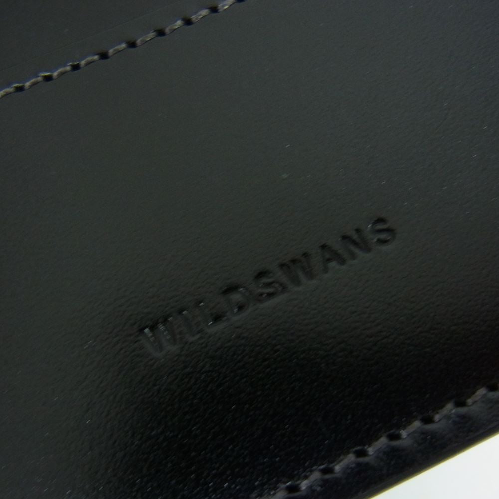 WILDSWANS ワイルドスワンズ CSS BLISTER-S マーブル シェルコードバン ブリスター ＃8 サドルプルアップ ウォレット ブラウン系【新古品】【未使用】【中古】