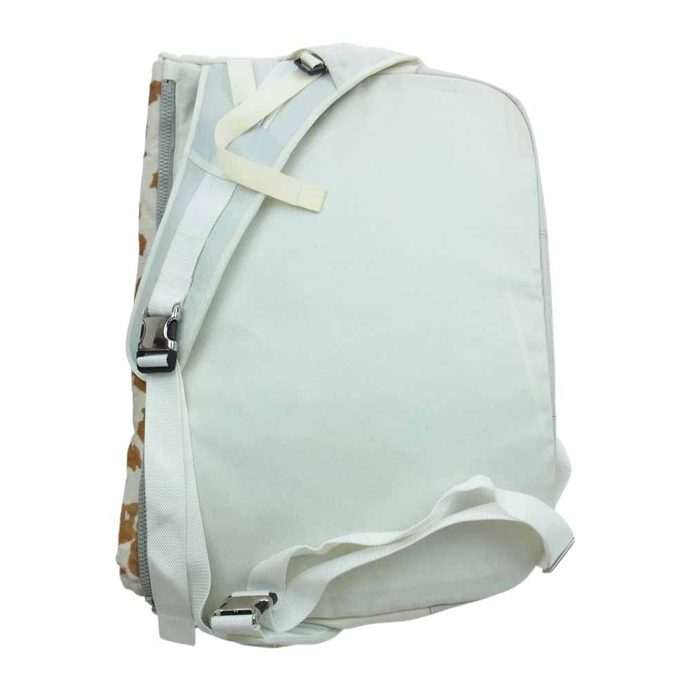 VISVIM ビズビム 07AW × UNDERCOVER アンダーカバー ハラコレザー メッセンジャー ショルダー バッグ オフホワイト系【中古】