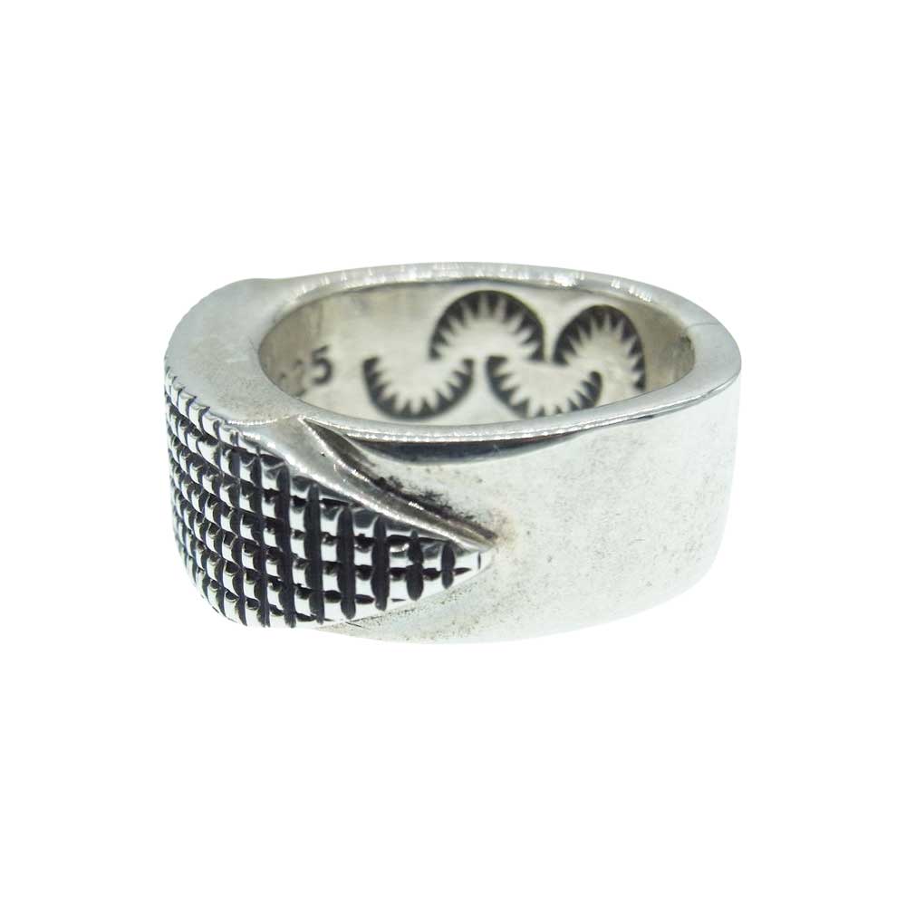 Cody Sanderson コディサンダーソン Cross Cut V クロス カット リング シルバー系 13号【中古】