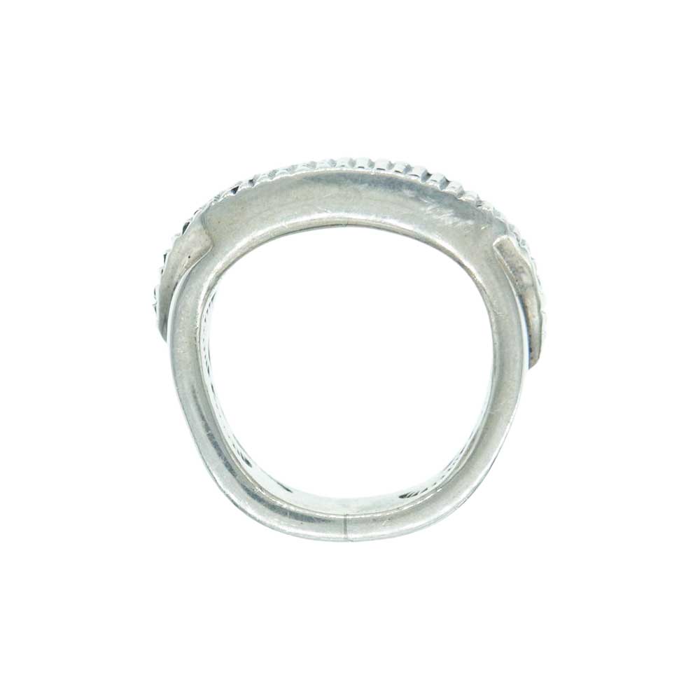 Cody Sanderson コディサンダーソン Cross Cut V クロス カット リング シルバー系 13号【中古】