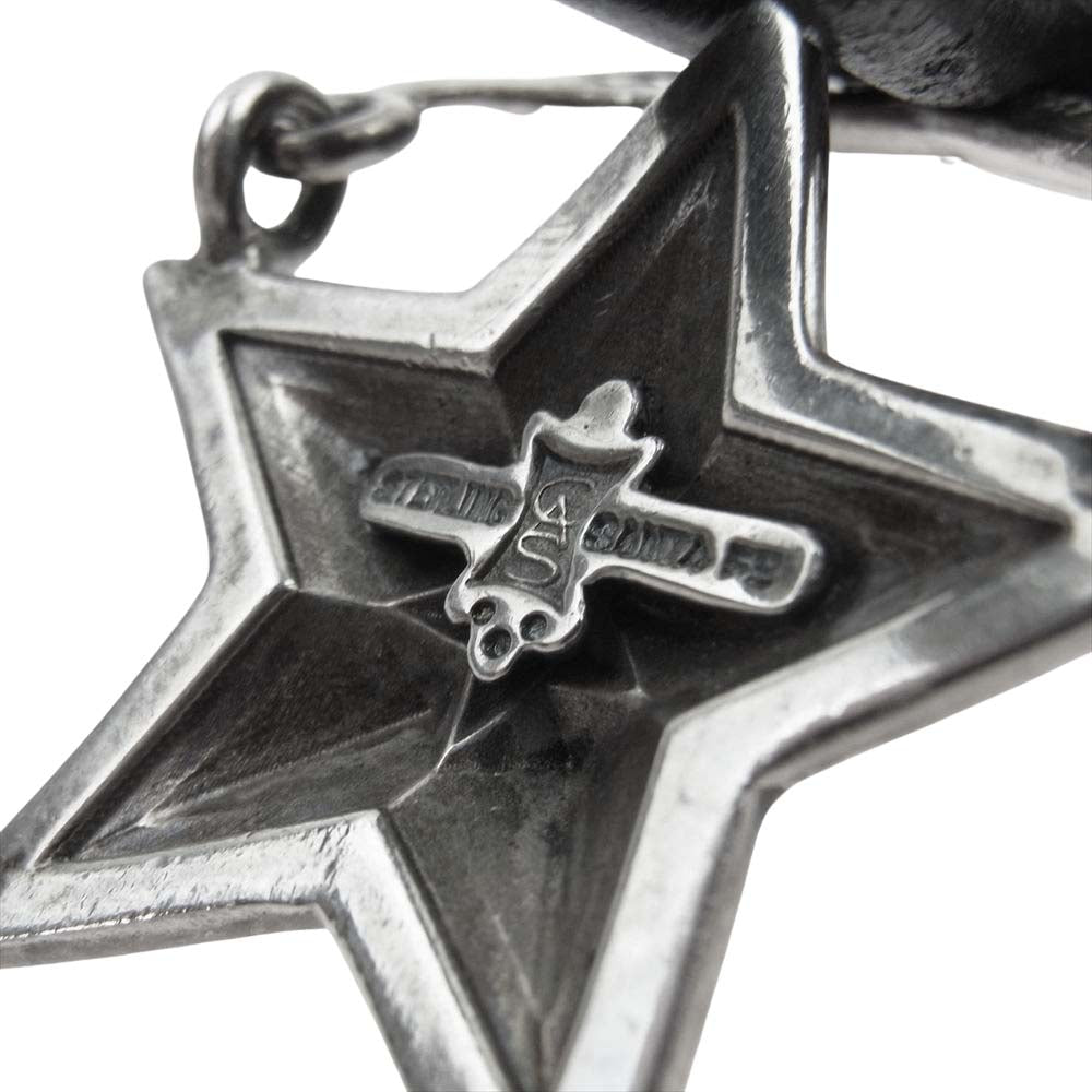 Cody Sanderson コディサンダーソン ループタイ スター ネックレス  シルバー系 ブラック系【中古】