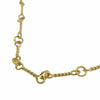 CHROME HEARTS クロムハーツ（原本有） 22K NECKCHAIN T16 16inch ツイストチェーン ネックレス 16インチ ゴールド系【中古】