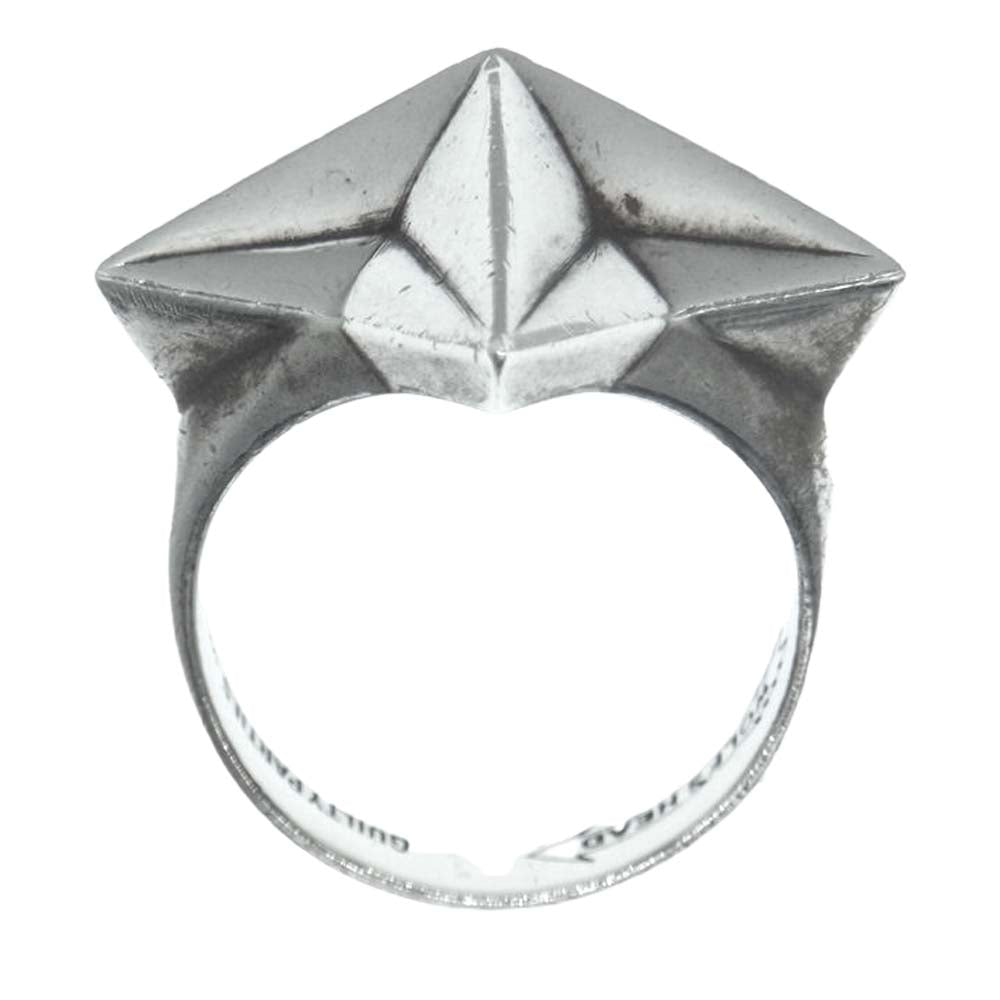 WACKO MARIA ワコマリア × WOLF'S HEAD STAR RING ウルフズヘッド スター リング シルバー系 18.5号【中古】