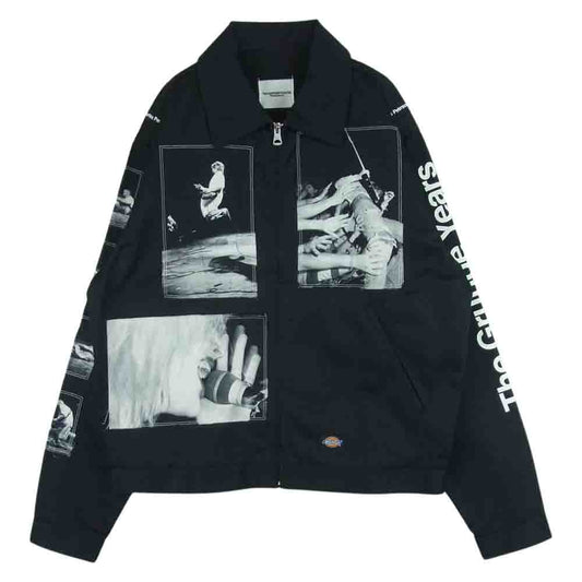 Dickies ディッキーズ sdj.0001 TAKAHIRO MIYASHITA The SoloIst. ソロイスト Work Jacket フォトパッチ ワーク ジップ ジャケット 中国製 ブラック系 M【中古】