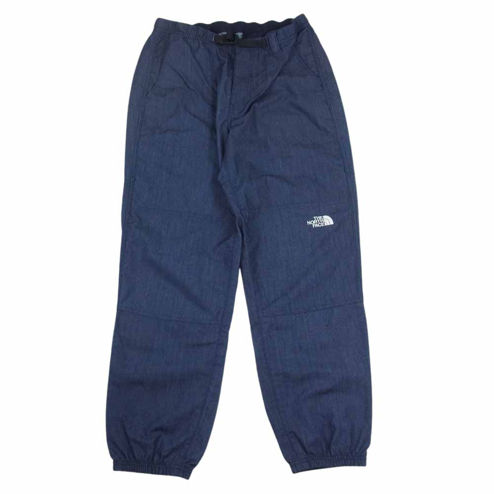 THE NORTH FACE ノースフェイス NB82136 NYLON DENIM FIELD PANT ナイロン デニム フィールド パンツ インディゴブルー系 M【極上美品】【中古】