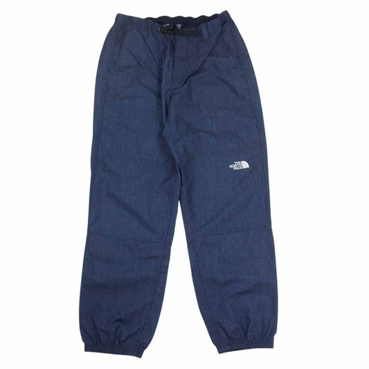 THE NORTH FACE ノースフェイス NB82136 NYLON DENIM FIELD PANT ナイロン デニム フィールド パンツ インディゴブルー系 M【極上美品】【中古】