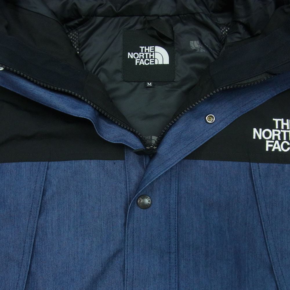 THE NORTH FACE ノースフェイス NP12032 Mountain Light Denim Jacket マウンテン ライト デニム ジャケット インディゴブルー系 ブラック系 M【美品】【中古】