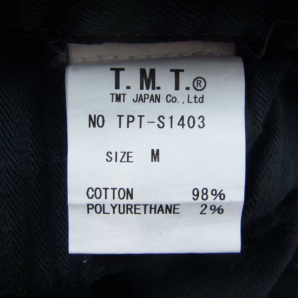 TMT ティーエムティー TPT-S1403 ブラック デニム ブラック系 M【中古】
