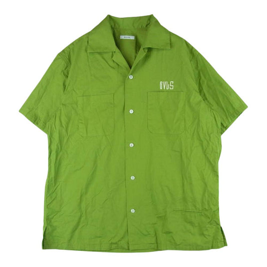 GAVIAL ガヴィル 23SS GVL-23SST-0564 S/S BOWLING SHIRTS ボーリング 半袖 シャツ グリーン系【中古】