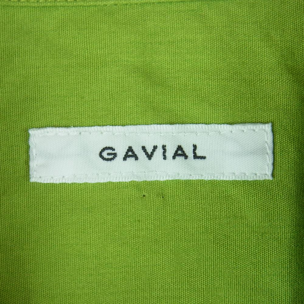 GAVIAL ガヴィル 23SS GVL-23SST-0564 S/S BOWLING SHIRTS ボーリング 半袖 シャツ グリーン系【中古】