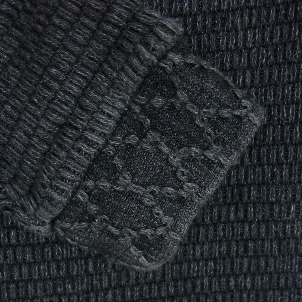 PORTER CLASSIC ポータークラシック 22AW BEATNIK KENDO KNIT ビートニク ケンドー ニット チャコール系 M【中古】