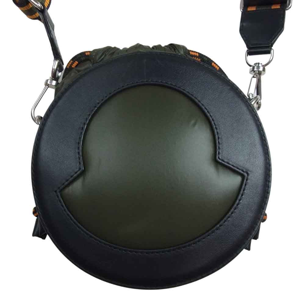 MONCLER モンクレール GROUPIE グルーピー クロス ボディ バッグ ショルダー カーキ系【中古】