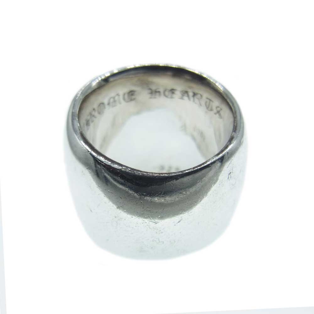 CHROME HEARTS クロムハーツ（原本無） CLASSIC OVAL クラシックオーバルクロス リング 約18.5号【中古】